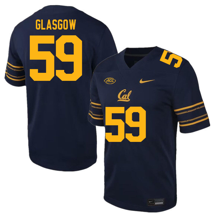 California Golden Bears #59 Murphy Glasgow ACC Conference College Football Jerseys Stitched Sale-Navy
